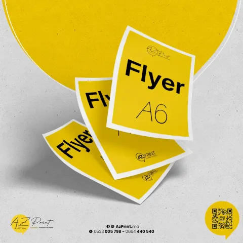 Flyer A6 (14,8 x 10,5 cm)