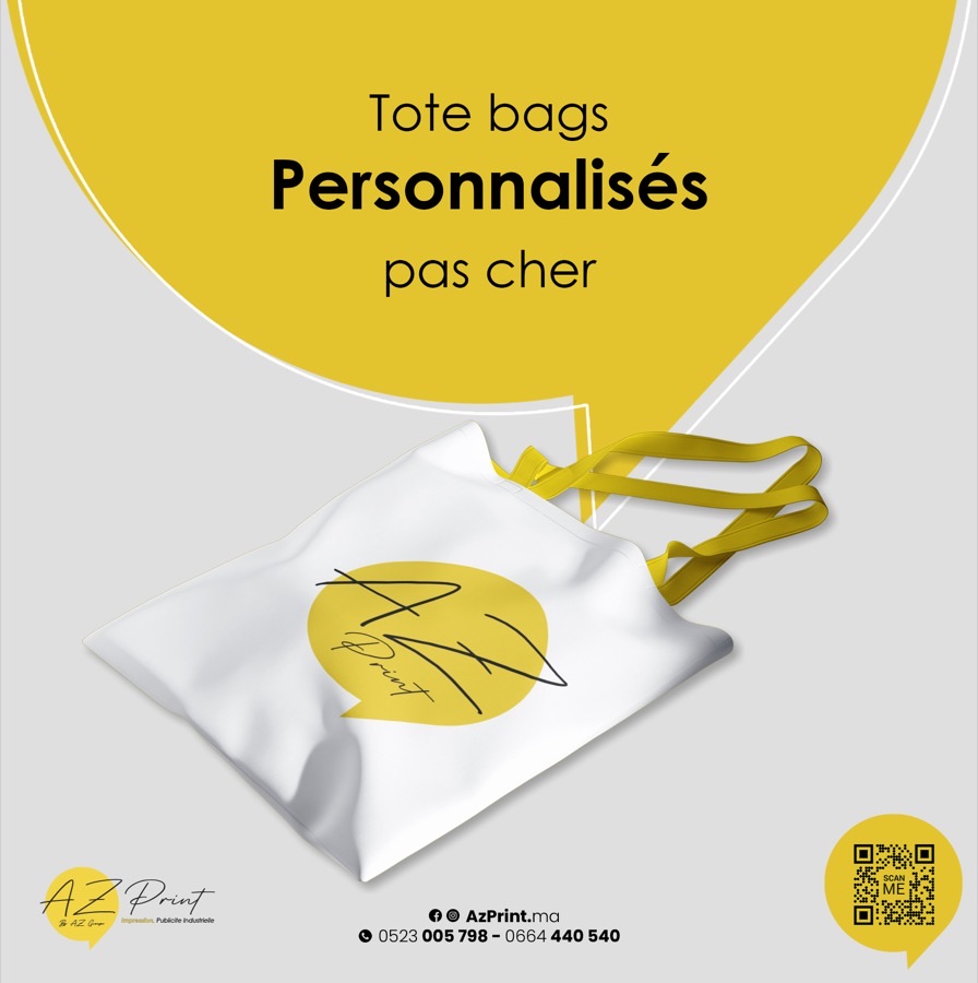 Tote bag personnalisé