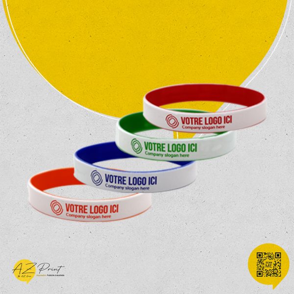 Bracelet en silicone personnalisé