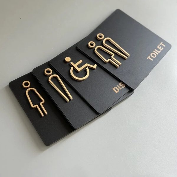 Signalisation de porte de toilette – Image 3