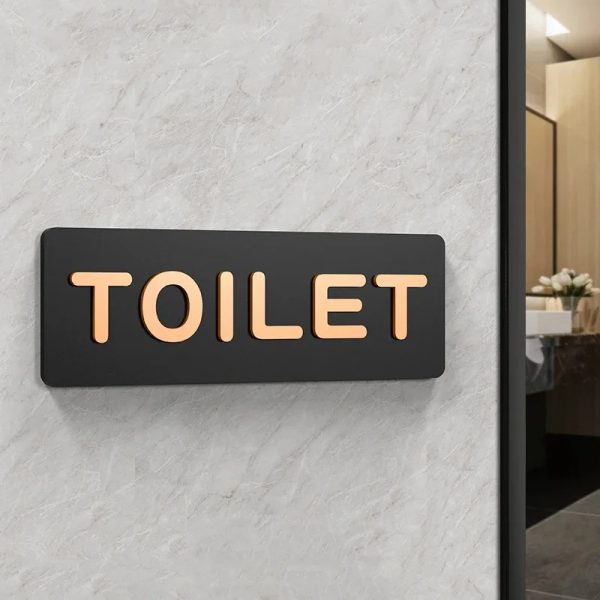 Signalisation salle de bains