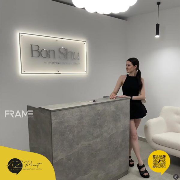 Logo Lumineuse finition Miroir – Image 6
