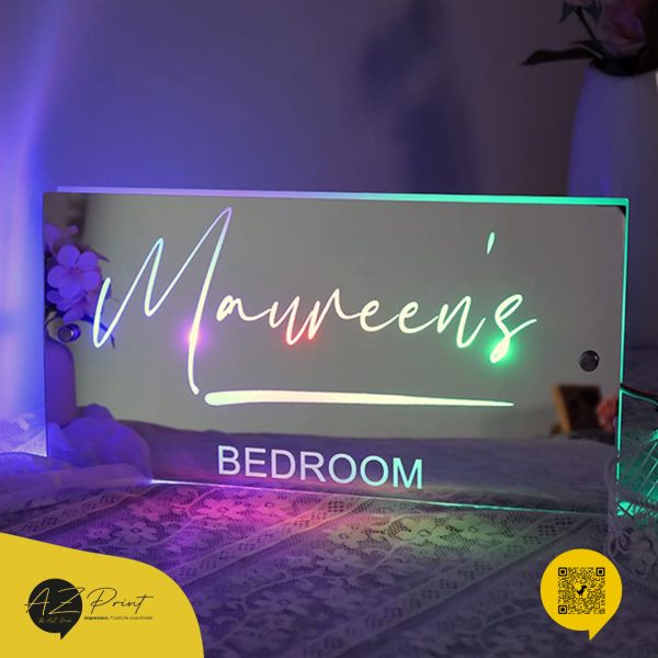 Logo Lumineuse finition Miroir – Image 7