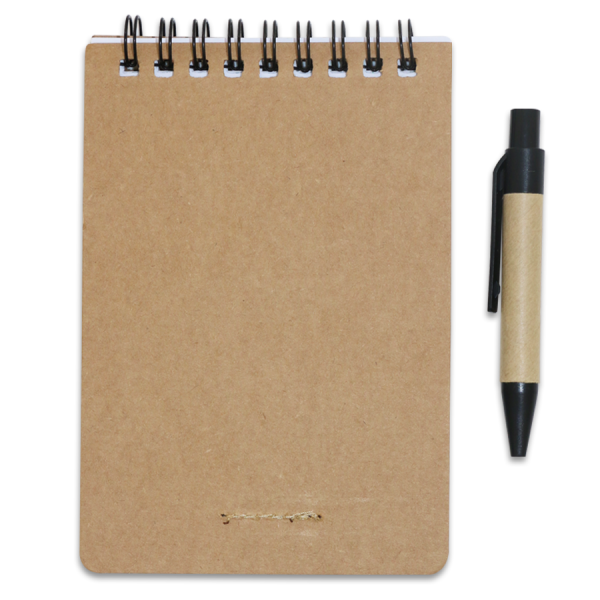 Carnet post-it ecologique avec mini stylo – Image 7