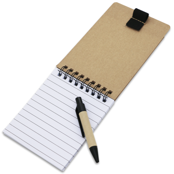 Carnet post-it ecologique avec mini stylo – Image 8