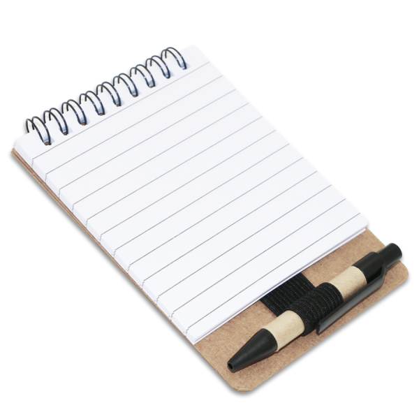 Carnet post-it ecologique avec mini stylo – Image 9